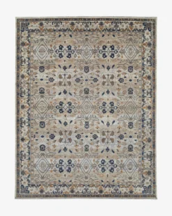 Kasuri Hand-Knotted Wool Rug