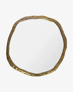Keira Round Mirror 9 Keira Round Mirror -Decoration Series Store KeiraRoundMirror MMIR0280 GLD 36 MAIN