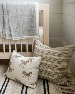 Watercolor Horses Pillow Cover -Decoration Series Store KidsStyled 22