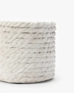 Koa Cement Planter -Decoration Series Store KoaCementPlanter MDCR2645 GRY OS D1