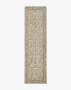 Lambeth Hand-Tufted Wool Rug -Decoration Series Store LambethHand TuftedRug MRUG0876 TAN 3x10 1