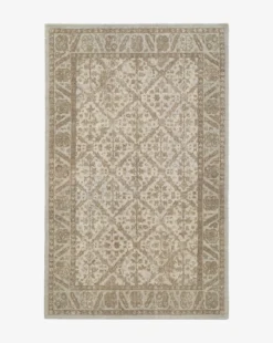 Lambeth Hand-Tufted Wool Rug -Decoration Series Store LambethHand TuftedRug MRUG0876 TAN 5x8 1