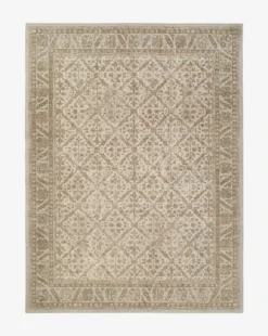 Lambeth Hand-Tufted Wool Rug -Decoration Series Store LambethHand TuftedRug MRUG0876 TAN 9x12 1