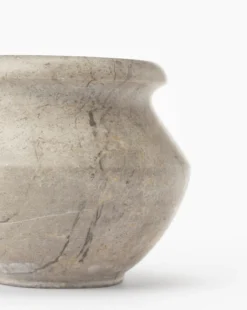 Leo Marble Vase 5 Leo Marble Vase -Decoration Series Store LeoMarbleVase MDCR2436 GRY OS D1