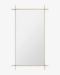 Levon Wall Mirror 8 Levon Wall Mirror -Decoration Series Store LevonWallMirror MMIR0278 BBS 24x42 MAIN