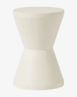 Lopez Linen Accent Table