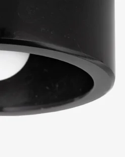 Loris Flush Mount -Decoration Series Store LorisFlushMountBlackMarble2