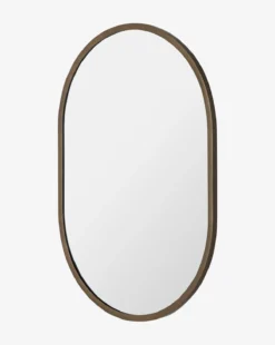 Lula Wall Mirror -Decoration Series Store LukaWallMirror MMIR0275 BRS 24x34 D1