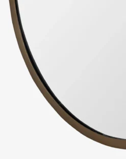 Lula Wall Mirror -Decoration Series Store LukaWallMirror MMIR0275 BRS 24x34 D3