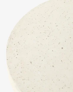 Zadock Outdoor End Table -Decoration Series Store MFRN2338 WHT OS ZadockOutdoorEndTable D2