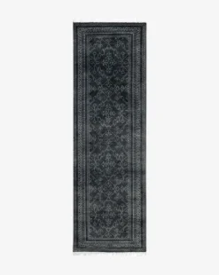 Kazan Hand-Knotted Wool Rug 17 Kazan Hand-Knotted Wool Rug -Decoration Series Store MRUG0495 NVY 3x8 KazanHand KnottedRug