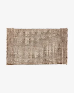 Girona Natural Handwoven Jute Flatweave Rug -Decoration Series Store MRUG0500 NAT 2x3 GironaNaturalJuteRug