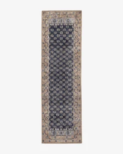Anya Indigo Hand-Knotted Wool Rug -Decoration Series Store MRUG0590 BLU 3x10 AnyaIndigoHand KnottedRug