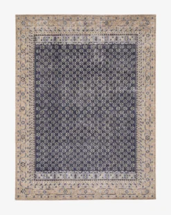 Anya Indigo Hand-Knotted Wool Rug -Decoration Series Store MRUG0590 BLU 9x12 AnyaIndigoHand KnottedRug