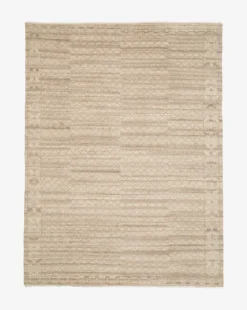 Tamarack Hand-Knotted Wool Rug 5 Tamarack Hand-Knotted Wool Rug -Decoration Series Store MRUG0733 NAT 9x12 TamarackHand KnottedRug