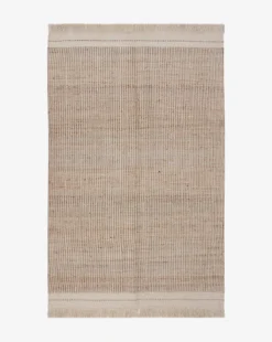 Girona Cream Handwoven Jute Rug -Decoration Series Store MRUG0809 TAN 5x8 GironaCreamJuteRug