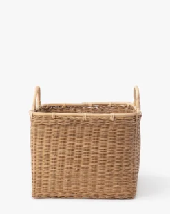Madara Rattan Basket -Decoration Series Store MadaraRattanBasket MDCR2850 NAT M MAIN T