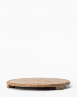 Mango Wood Carved Pedestal -Decoration Series Store MangoWoodCarvedPedestal MKTN0561 BWN L