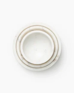 Marble Nesting Bowls (Set Of 3) 13 Marble Nesting Bowls (Set Of 3) -Decoration Series Store MarbleNestingBowls Setof3 MBTH0239 MRB SET3 D1
