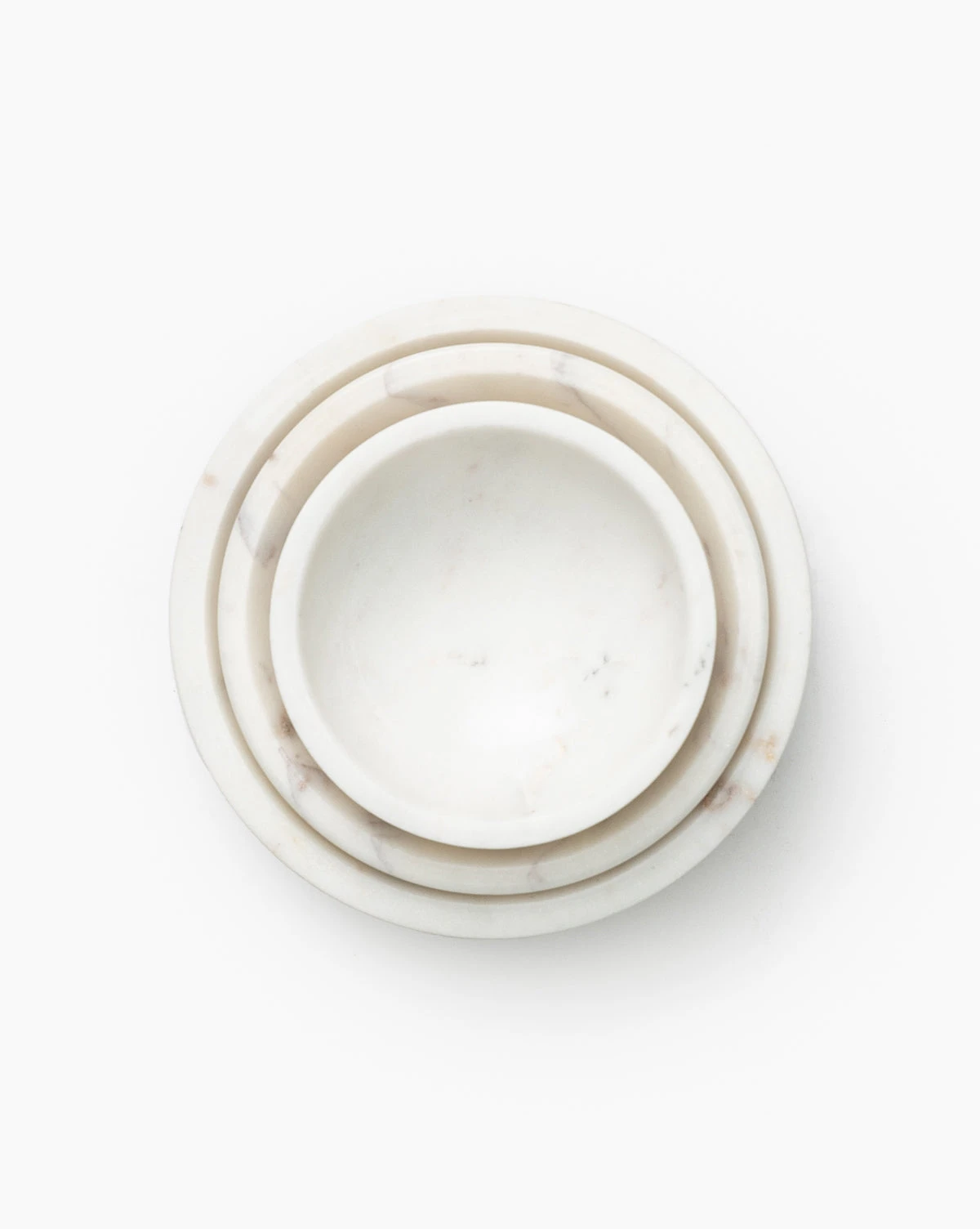 Marble Nesting Bowls (Set Of 3) 7 Marble Nesting Bowls (Set Of 3) - Image 7