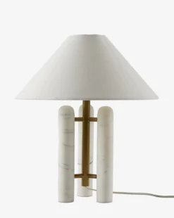 Medici Table Lamp -Decoration Series Store MediciTableLamp MLHT1663 WHT D1 T