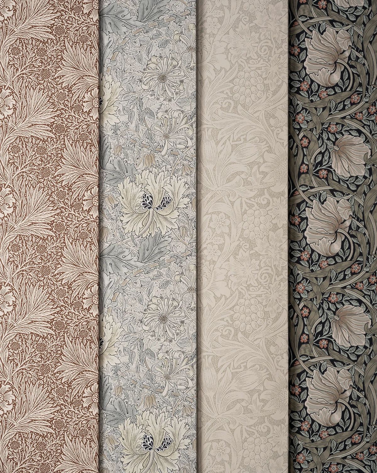 Morris & Co. X McGee & Co. Sunflower Porcelain Wallpaper 4 Morris & Co. X McGee & Co. Sunflower Porcelain Wallpaper - Image 4