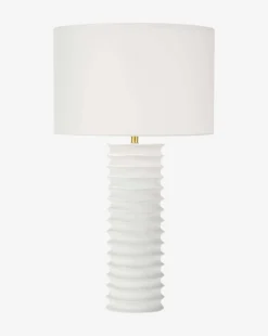 Nabu Metal Column Table Lamp