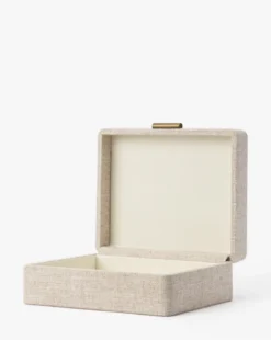 Natural Fabric Boxes -Decoration Series Store NaturalFabricBoxes MDCR2720 OWH L D1 T