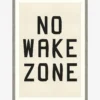 No Wake Zone