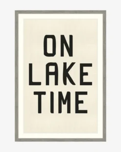 On Lake Time
