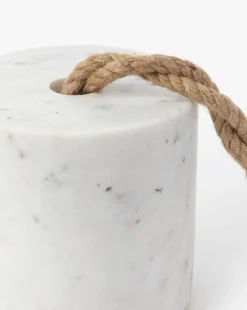 Orvin Marble Door Stopper 7 Orvin Marble Door Stopper -Decoration Series Store OrvinMarbleDoorStopper MDCR2642 WHT OS D1