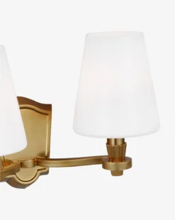 Paisley Two Light Vanity -Decoration Series Store PaisleyTwoLightVanity MLHT1462 BBS OS D2