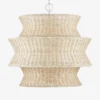 Phebe Rattan Chandelier