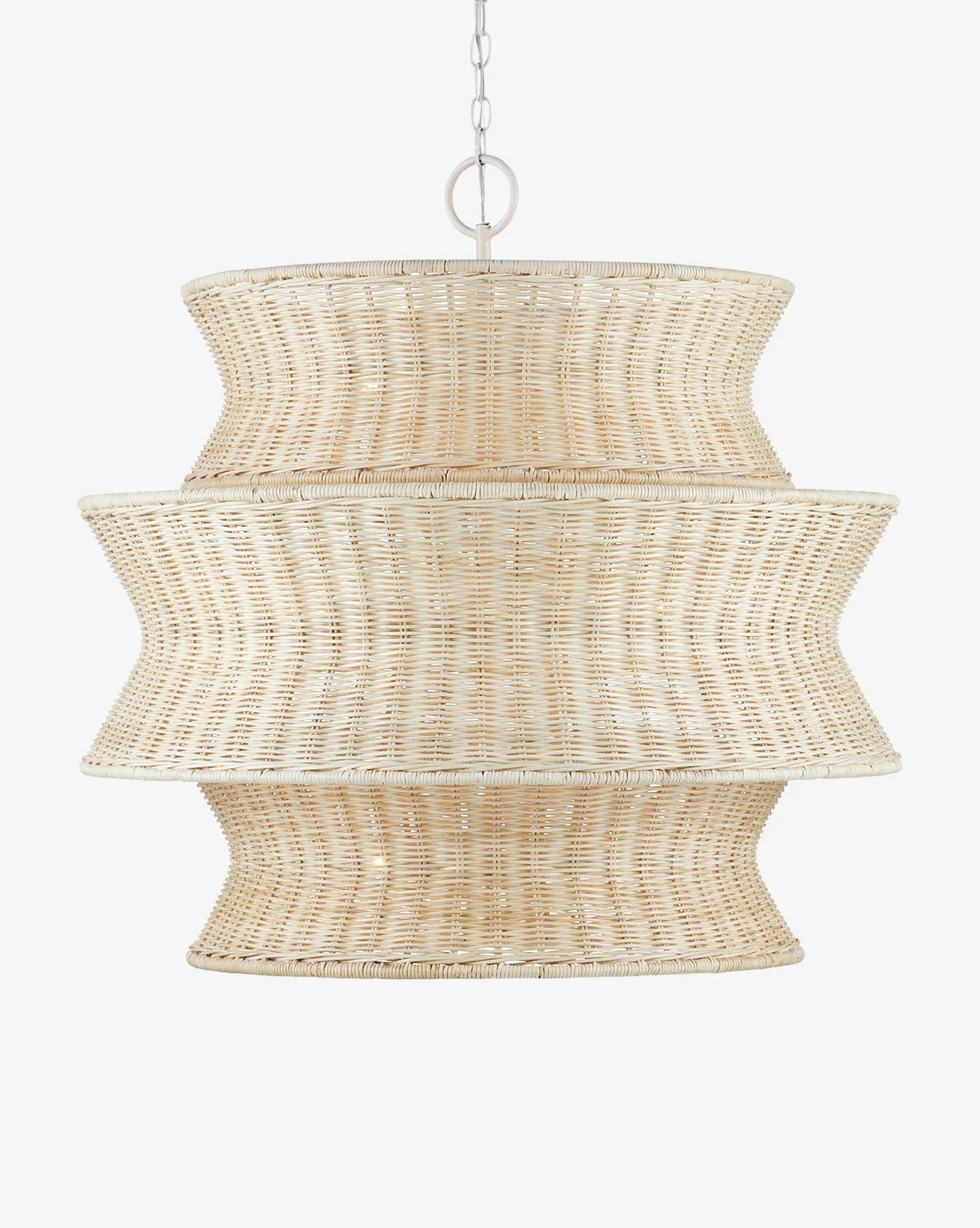 Phebe Rattan Chandelier 1 Phebe Rattan Chandelier