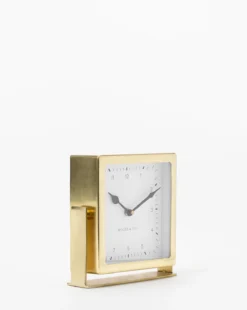 Posey Table Clock 8 Posey Table Clock -Decoration Series Store PoseyTableClock MDCR1895 BRS OS D1