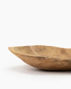 Raw Edge Teak Bowl 13 Raw Edge Teak Bowl -Decoration Series Store RawEdgeTeakBowl MDCR1918 TEK D1