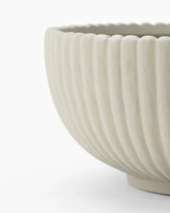 Reeded Bowl -Decoration Series Store ReededBowl MDCR2138 GRN OS D1