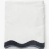 Riviera White Beach Towel