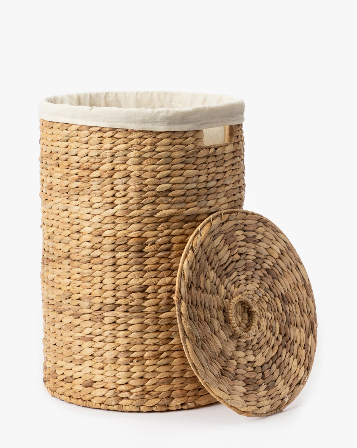 Round Water Hyacinth Basket 3 Round Water Hyacinth Basket - Image 3