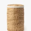 Round Water Hyacinth Basket