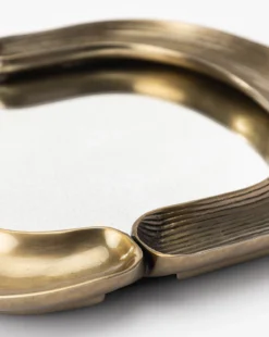 Salvatore Wall Mirror -Decoration Series Store SalvatoreWallMirror MMIR0320 GLD 16x18 D1 T