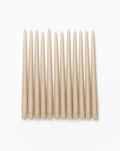 Sandstone Taper Candles (Set Of 12)