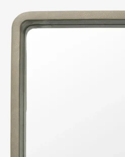 Shagreen Rectangle Mirror -Decoration Series Store ShagreenRectangleMirror MMIR0246 SGN 26x38 D1