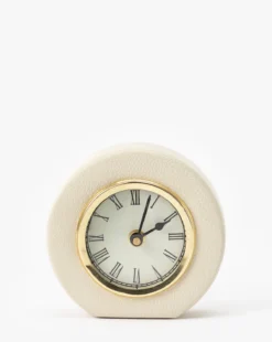 Shagreen Table Clock
