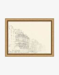 Sketched City Street