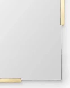 Slade Mirror -Decoration Series Store SladeMirror MMIR0225 BRS 40x30 D1