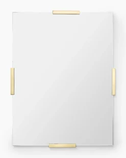 Slade Mirror -Decoration Series Store SladeMirror MMIR0225 BRS 40x30 MAIN