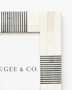 Striped Bone Frame -Decoration Series Store StripedBoneFrame MDCR1555 BAW D1