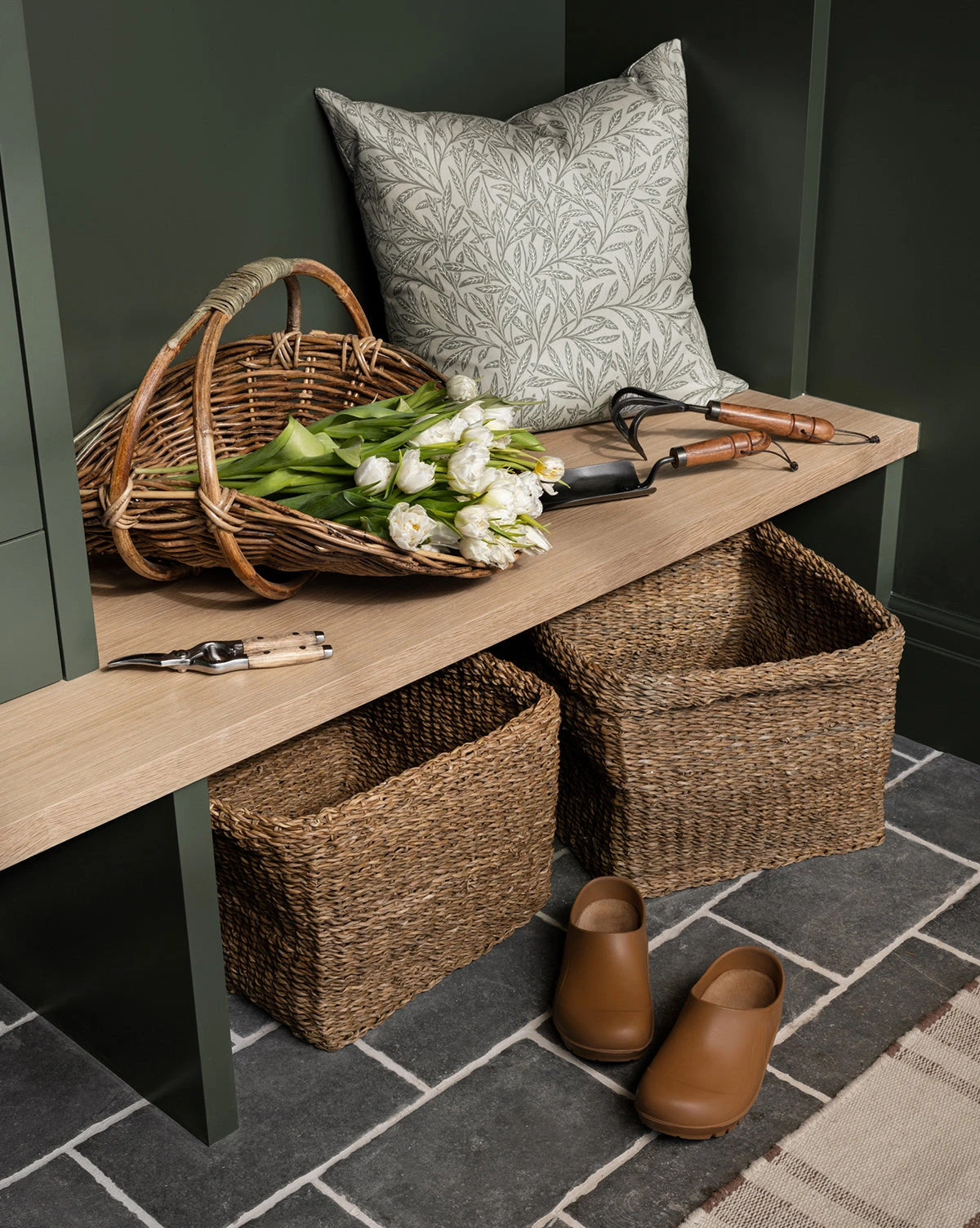 Emberly Woven Basket 2 Emberly Woven Basket - Image 2