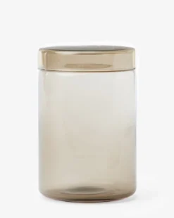 Tristan Glass Canister -Decoration Series Store TristanGlassCanister MKTN0936 TAU L